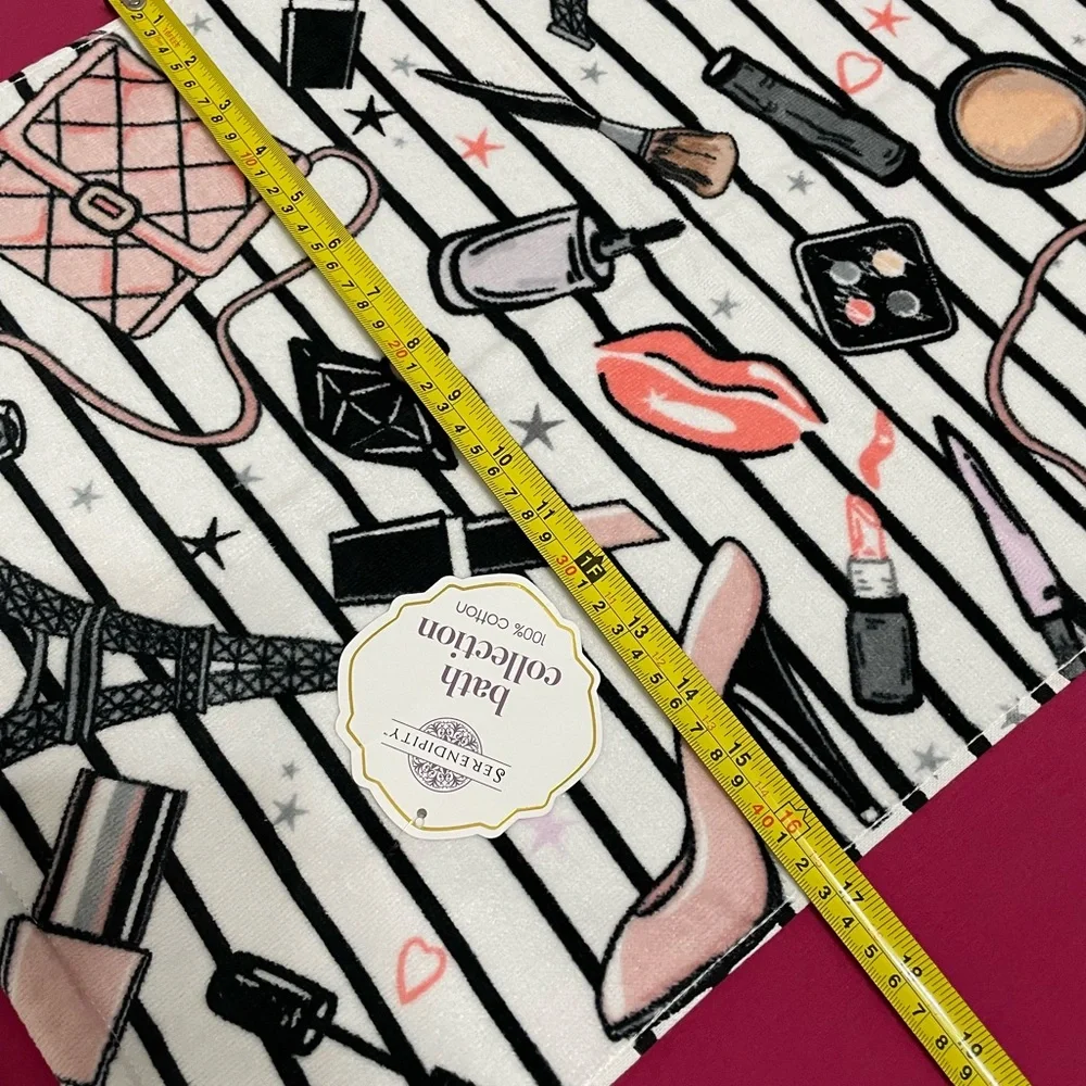 Paris fashion Beauty hand towels set